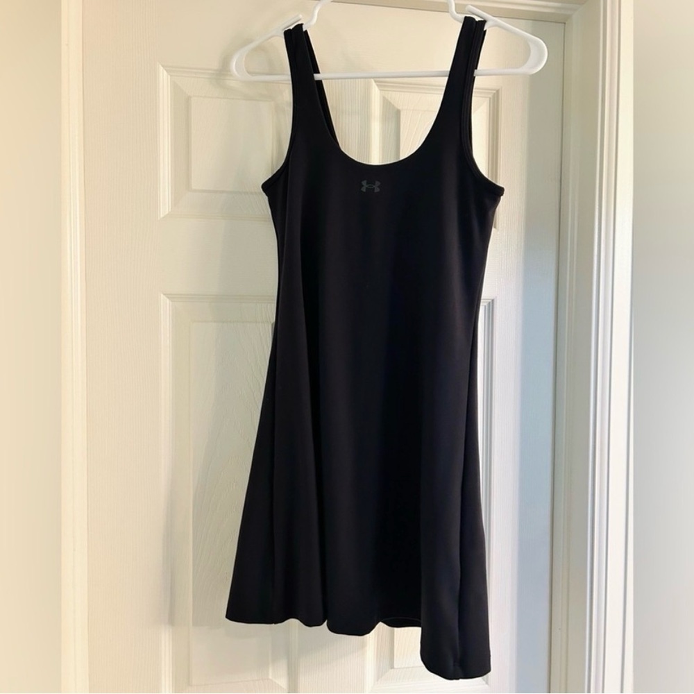 Under Armour Black Athletic Workout Athleisure Dress Size S NWOT - Picture 3 of 5
